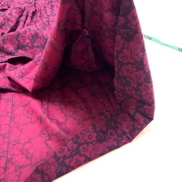 Laura Ashley Vintage 80s Floral Dress Peasant sz 12 - 10 Made in USA NWT - Picture 11 of 11